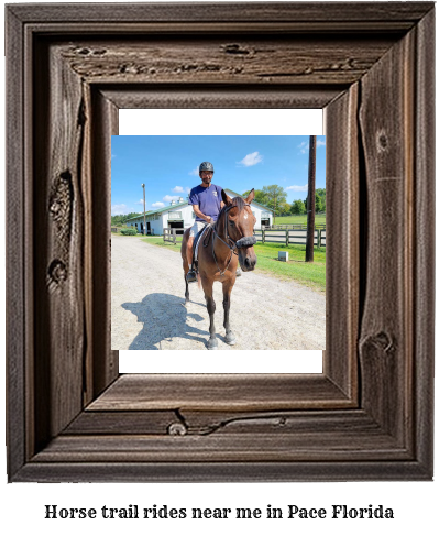 horse trail rides near me in Pace, Florida